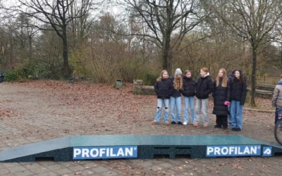 Unsere neue Fahrradrampe