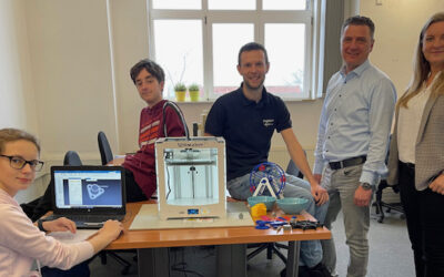 Remigianumer beim dualen Orientierungspraktikum Technik dabei