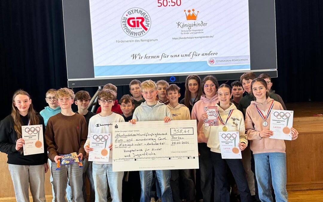 Remis lernen Vokabeln für einen guten Zweck