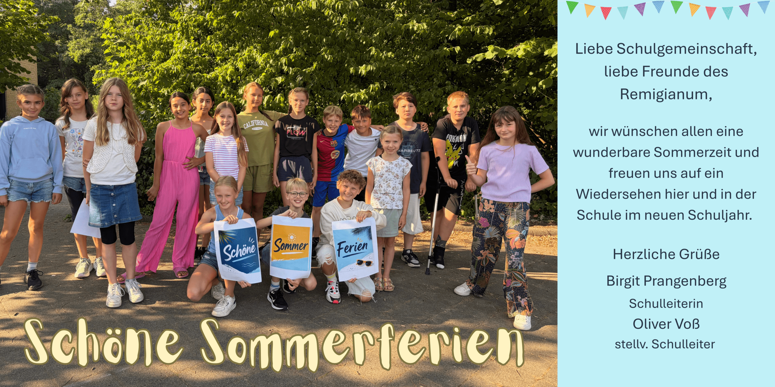 Schöne Sommerferien
